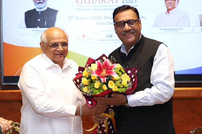 Shree Cement Ltd MD shares company’s plans in Gujarat with CM